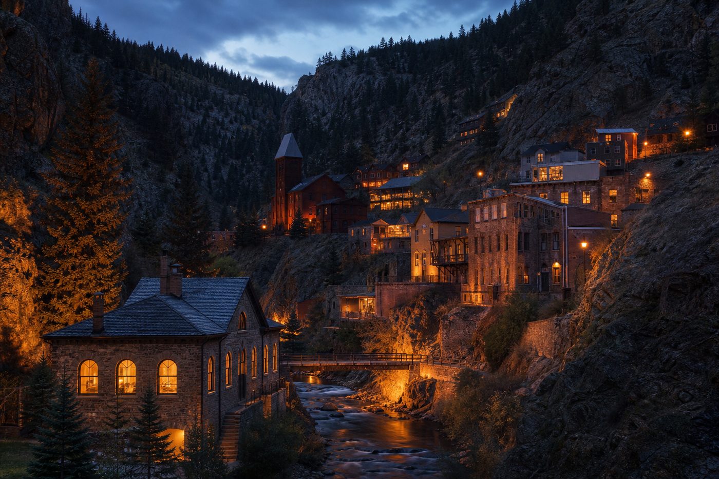Casino district of Black Hawk, Colorado