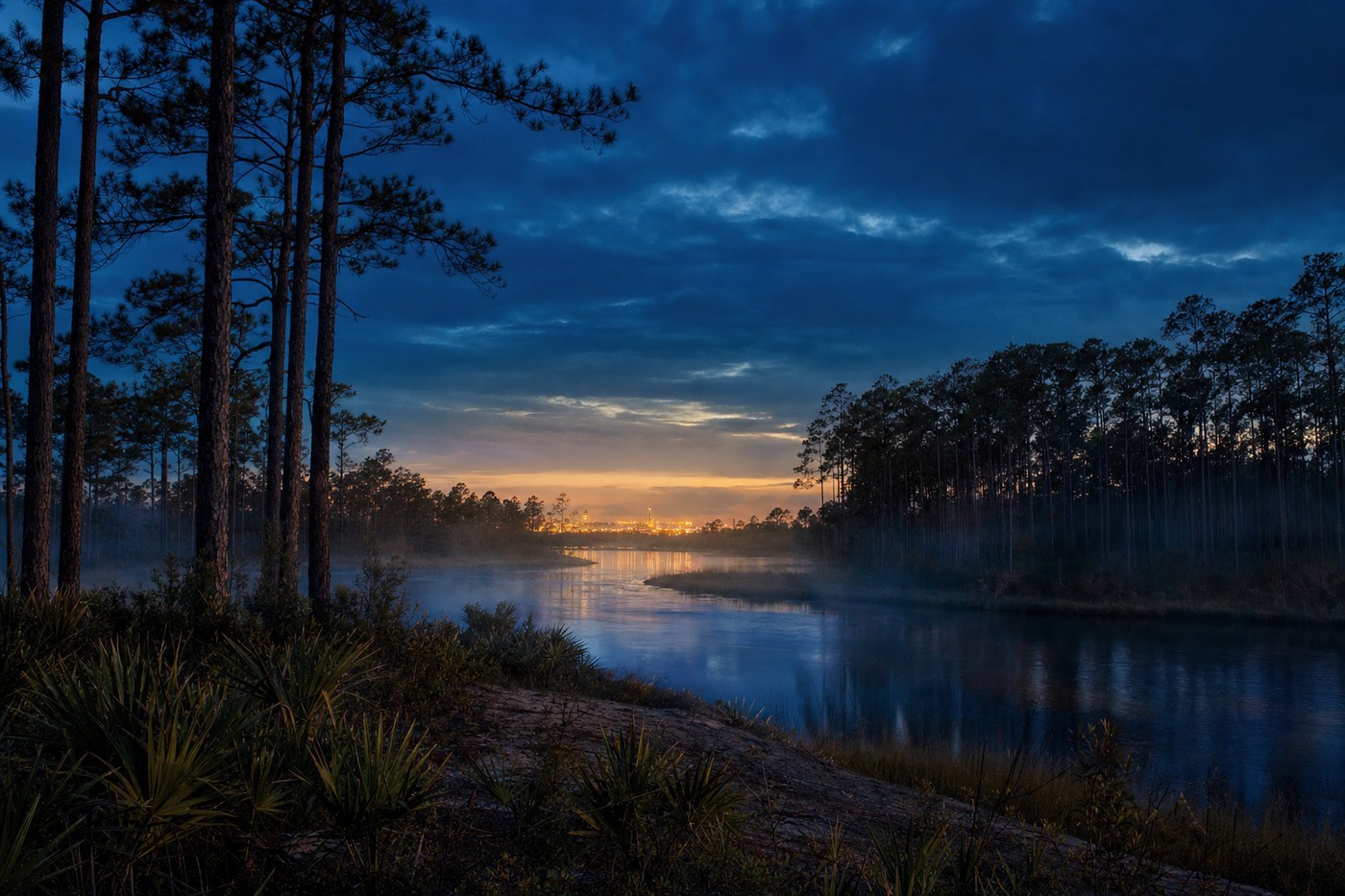 Casino-country landscape representative of Alabama