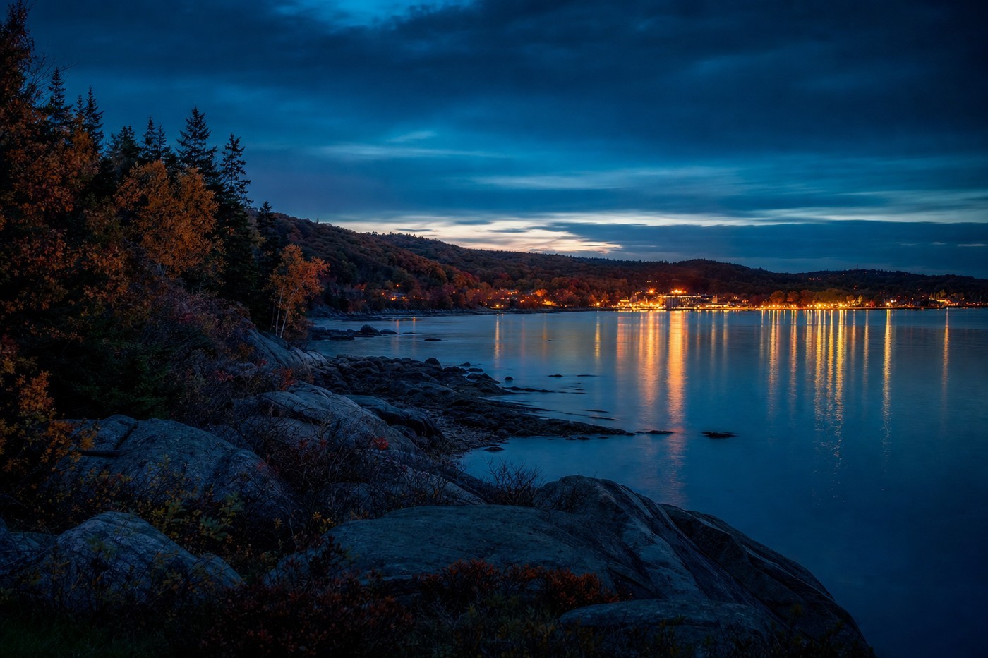 Casino-country landscape representative of Connecticut