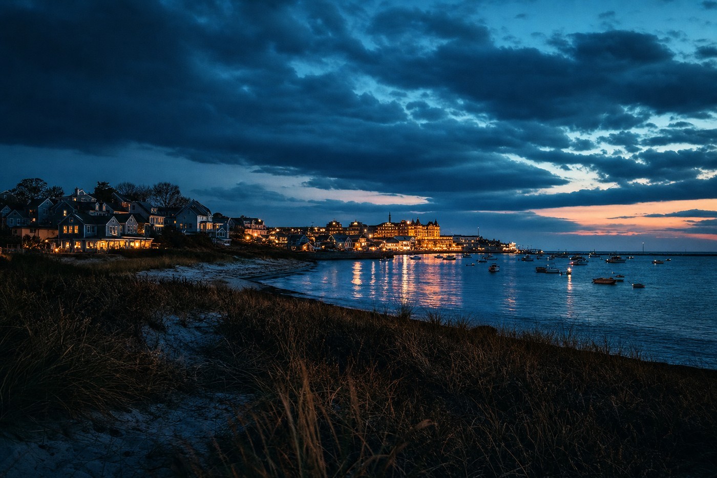 Casino-country landscape representative of Massachusetts