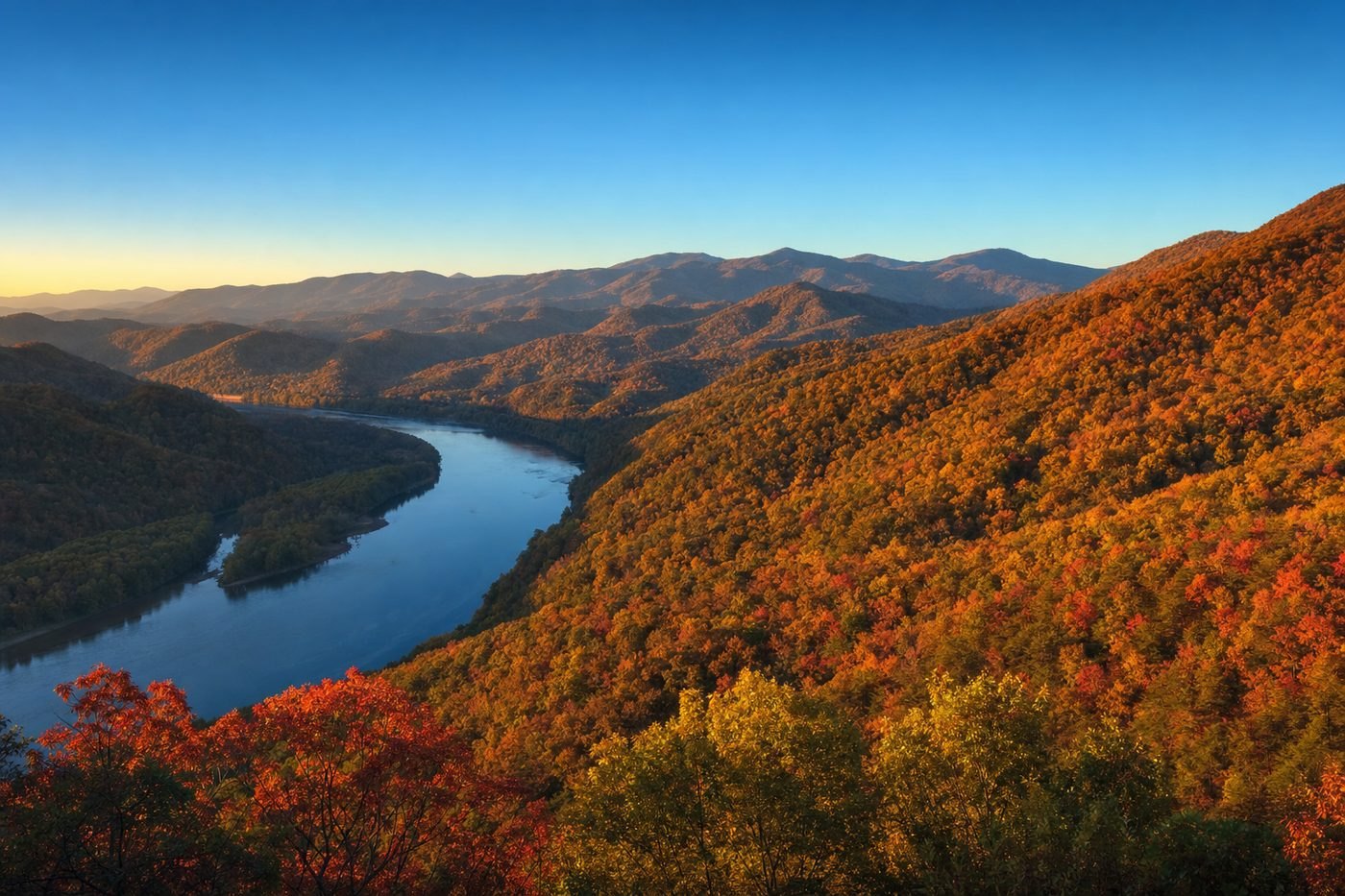 Casino-country landscape representative of Pennsylvania