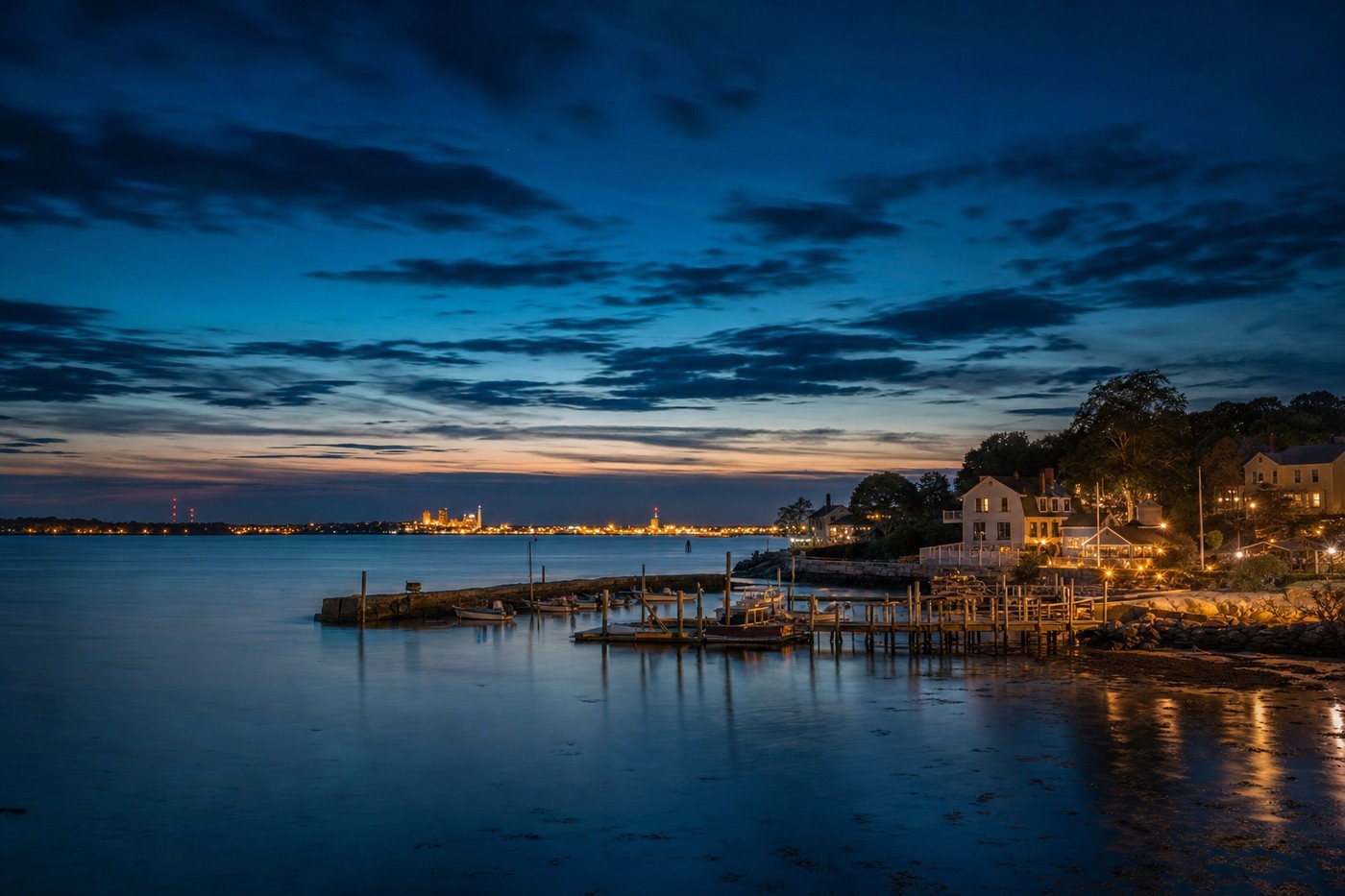 Casino-country landscape representative of Rhode Island