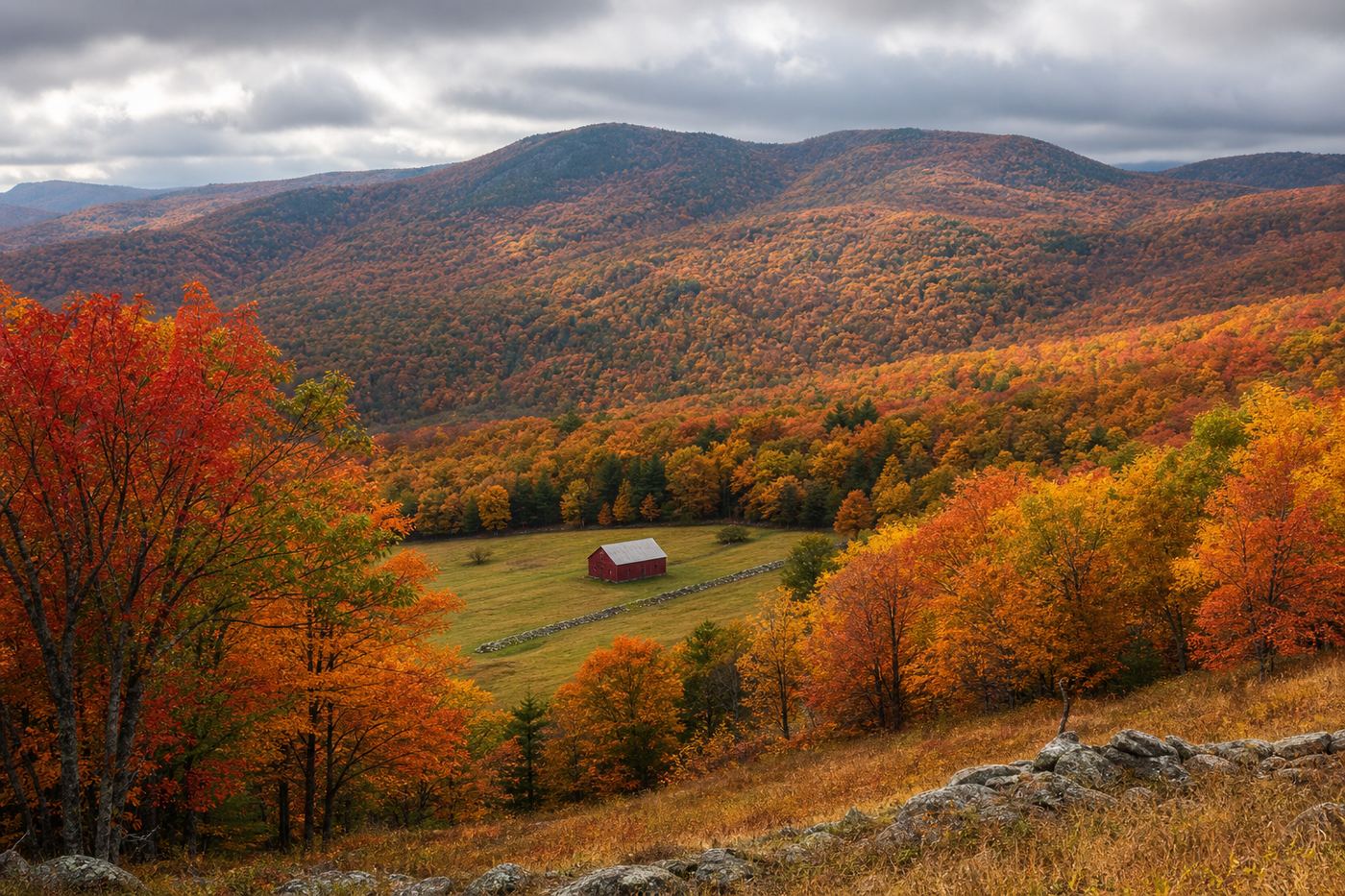 Landscape representative of Vermont