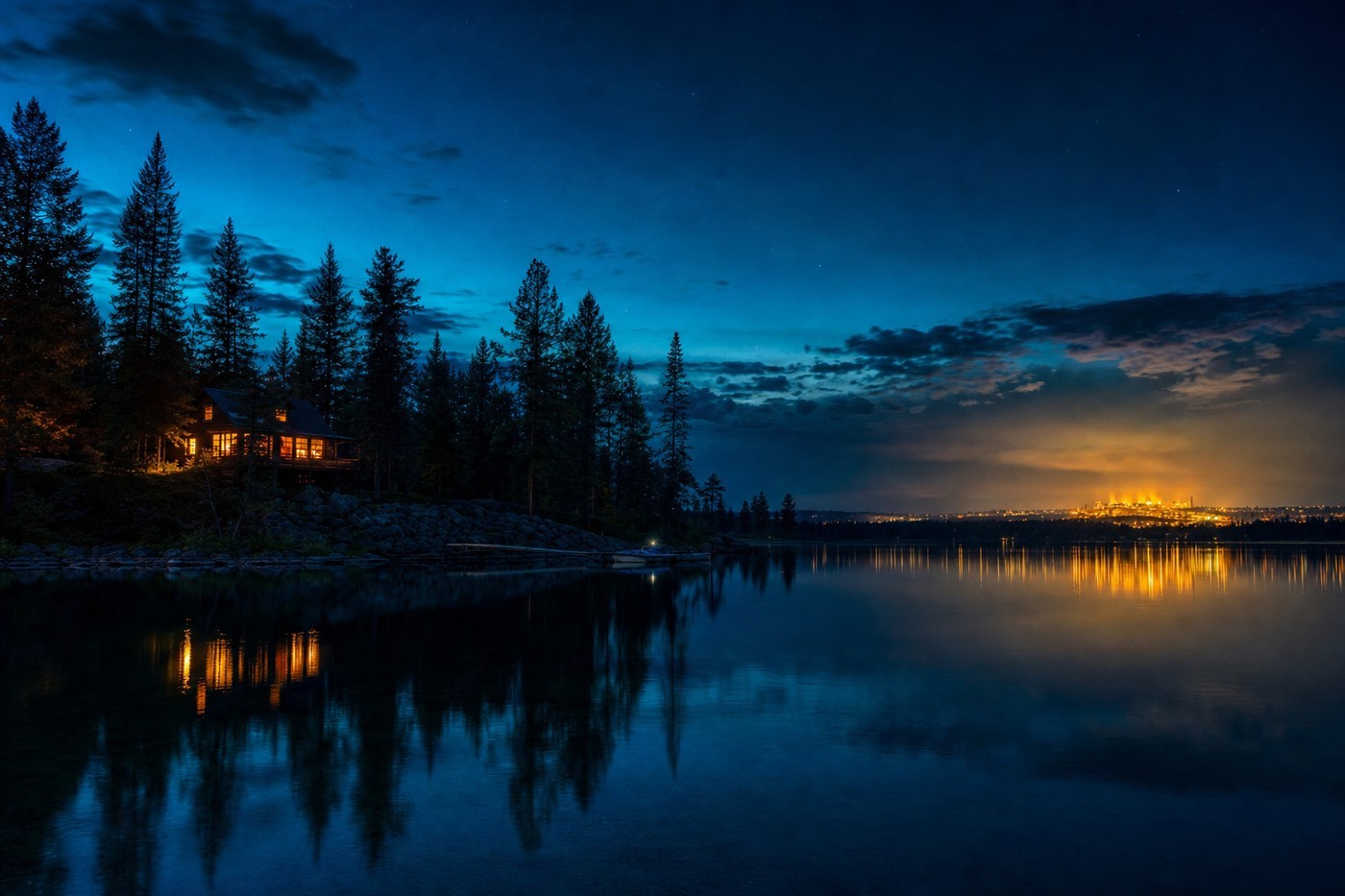 Casino-country landscape representative of Wisconsin